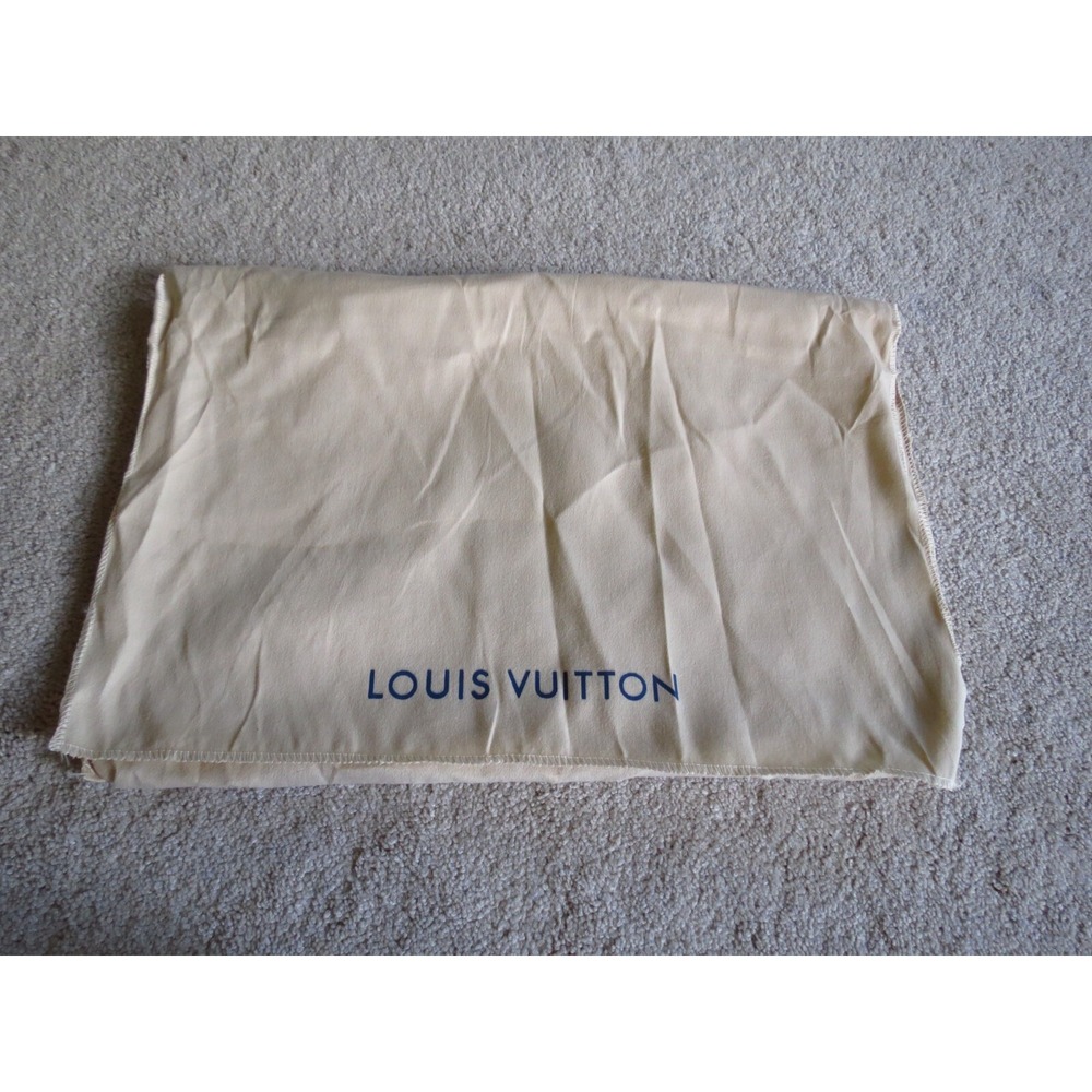 Louis Vuitton Beige Fold Over Envelope Dust Bag 18”x13” Large (Interior 18x18)